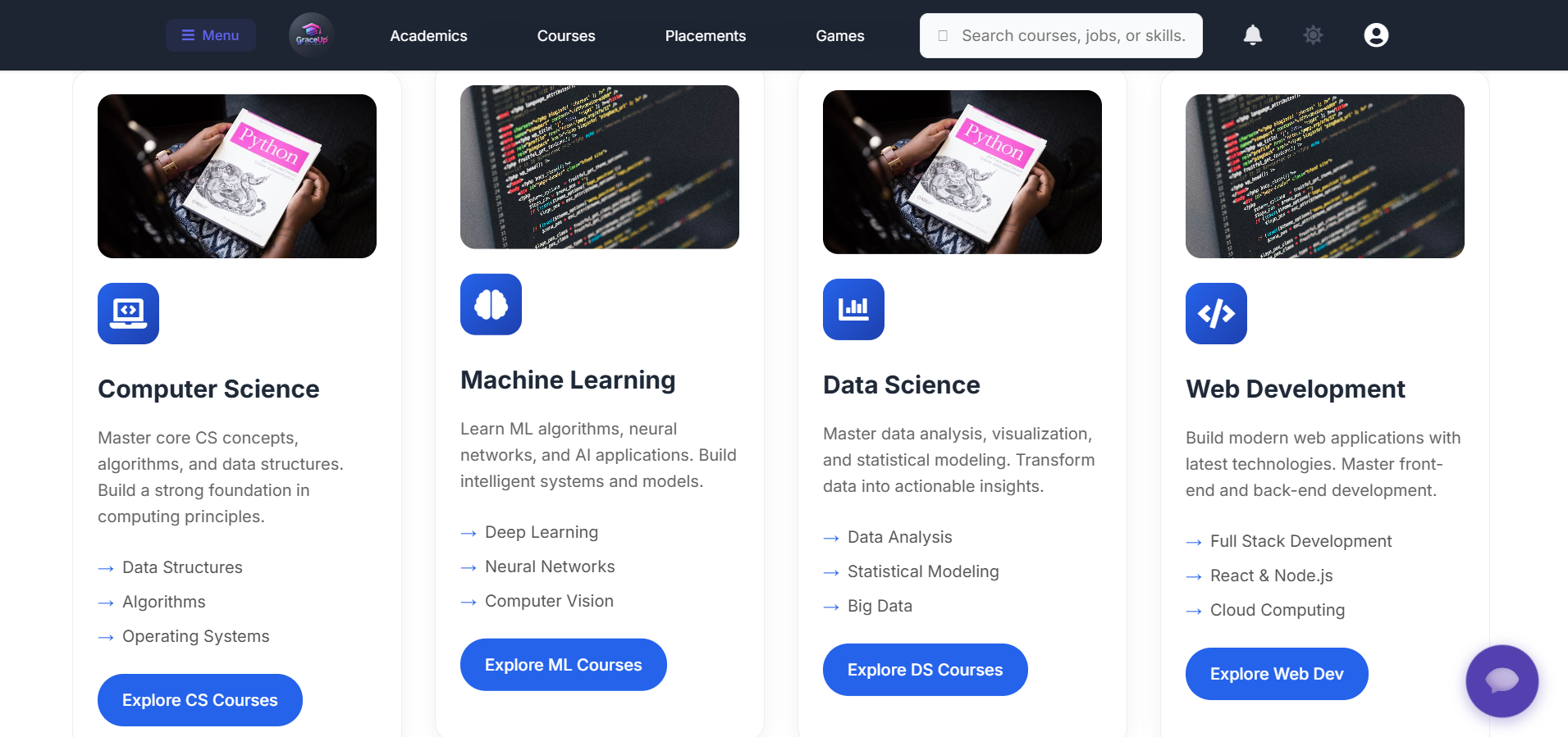 GraceUp Platform - Learning Path
